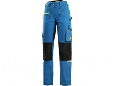 Spodnie do pasa damskie CXS Stretch niebieskie